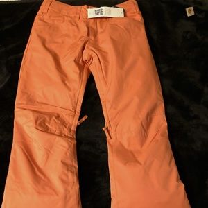 Roxy Backyard Insulated Snow Pants Orange